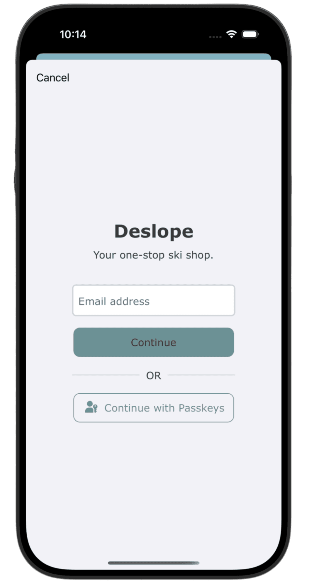 Fig: Modal flow view