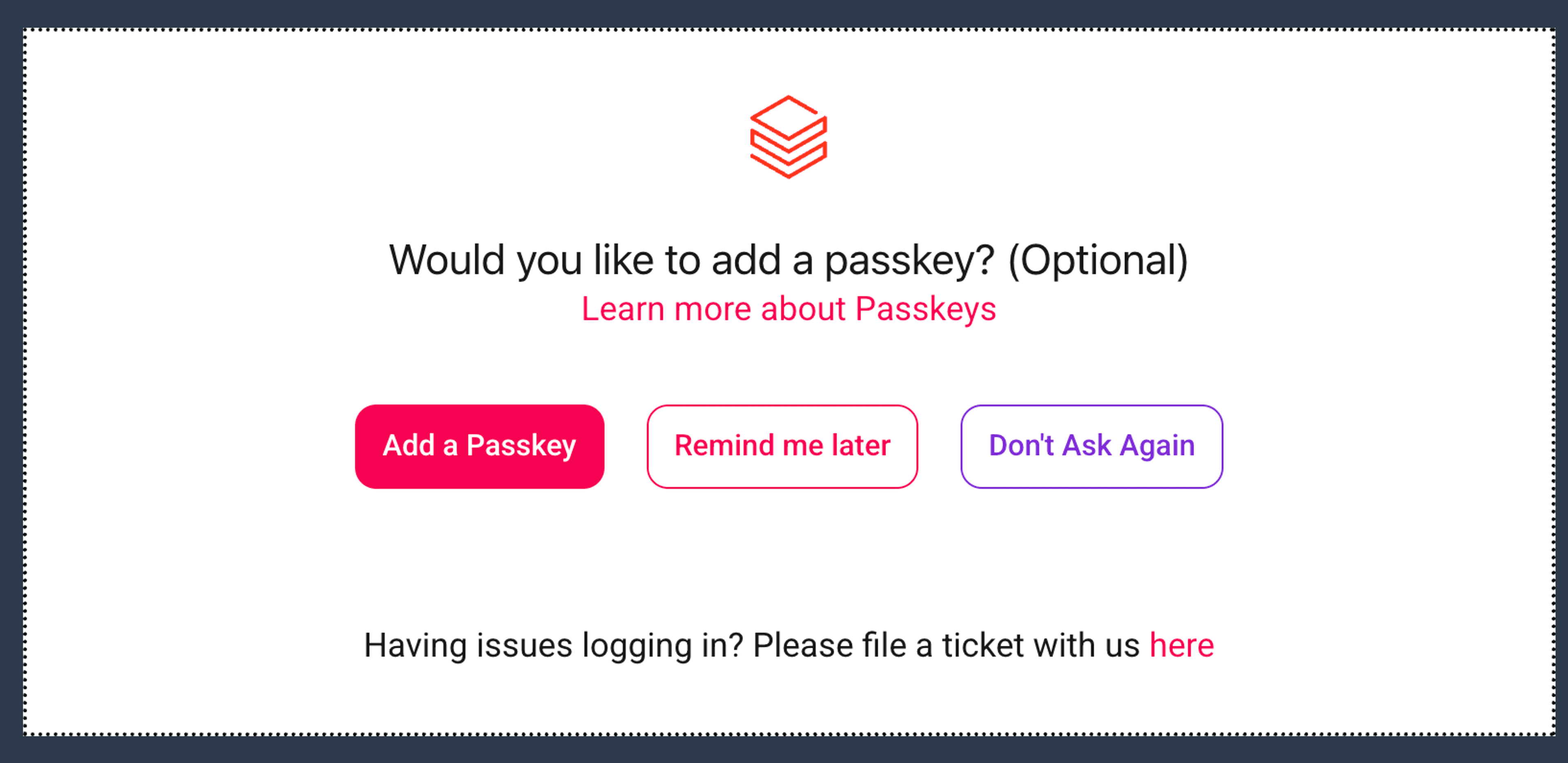 Databricks passkeys-min