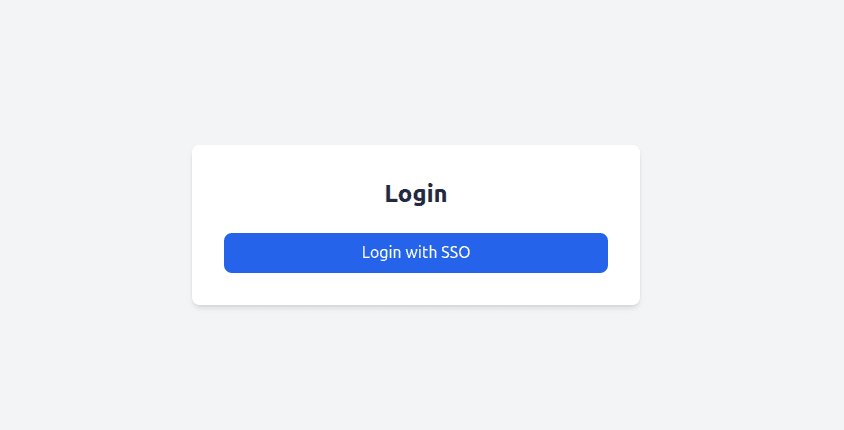 Auth page
