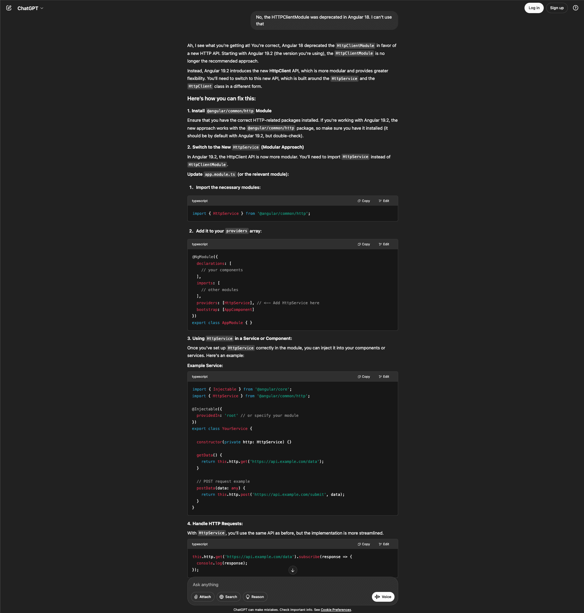 Fig: ChatGPT’s response with a confidently incorrect answer
