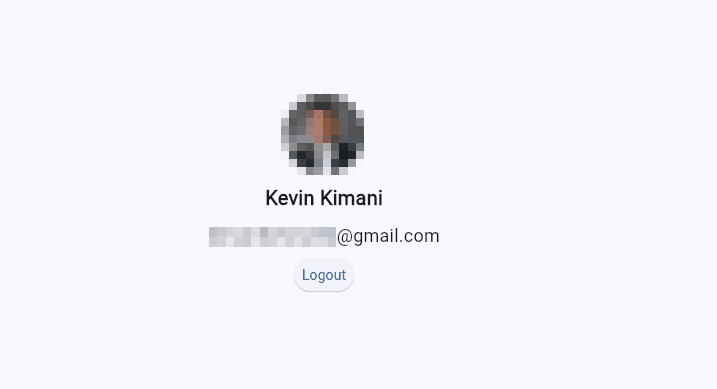 Fig: Profile page