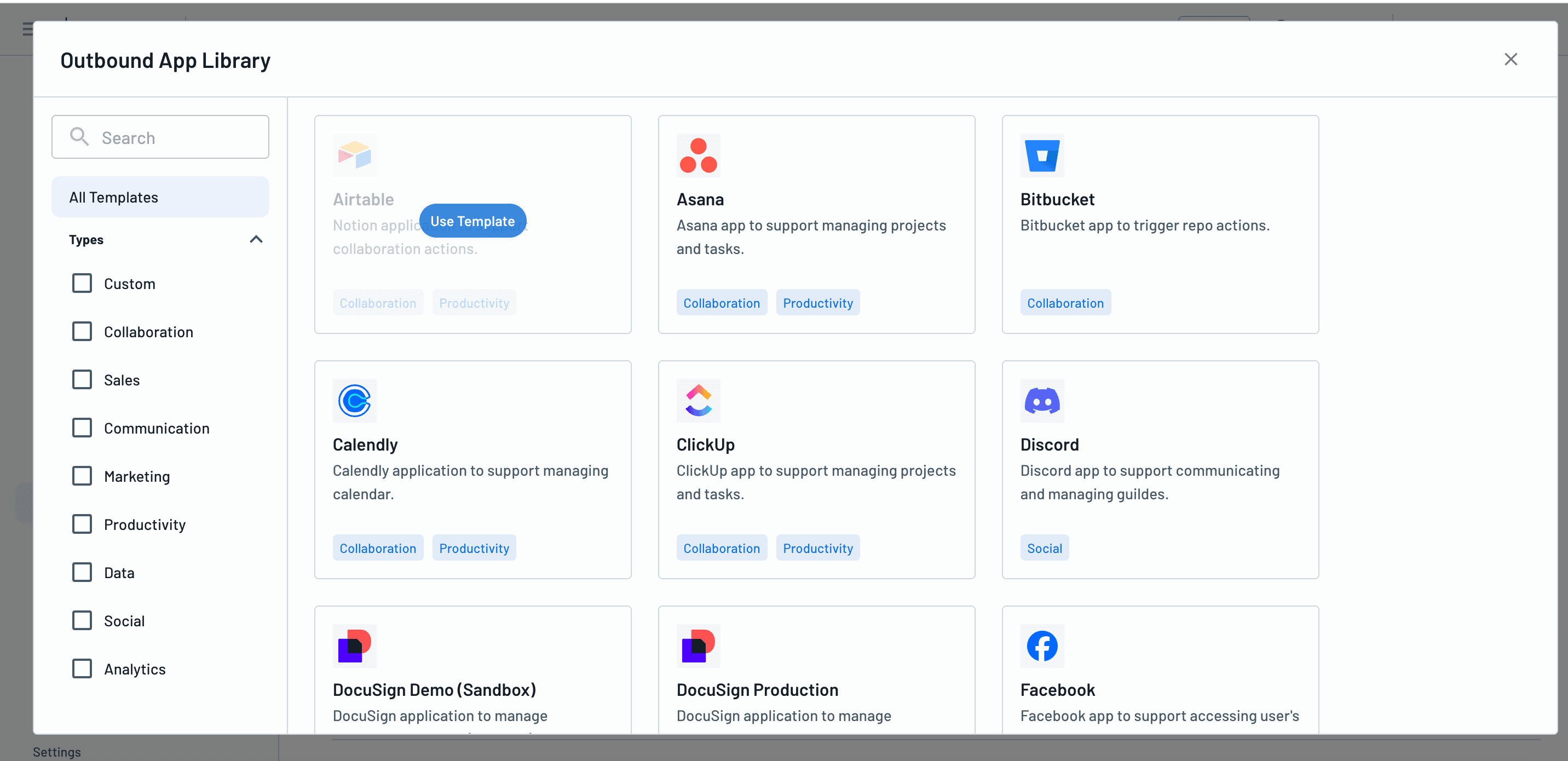 Descope Outbound App Library