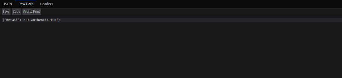 Fig: Error for a user without appropriate roles to access admin dashboard
