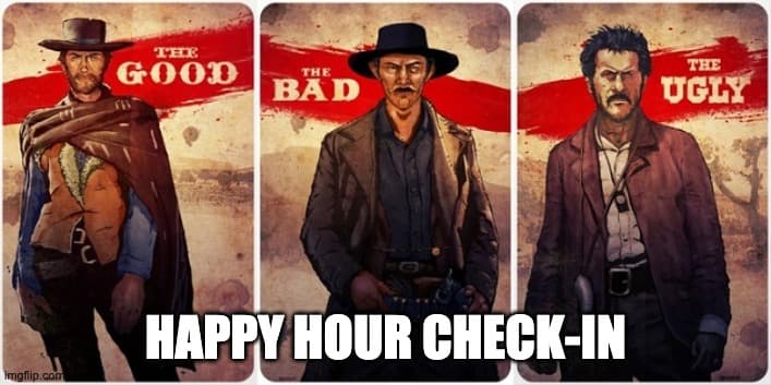 Check in blog meme