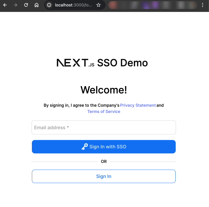 SSO tutorial Descope demo 2