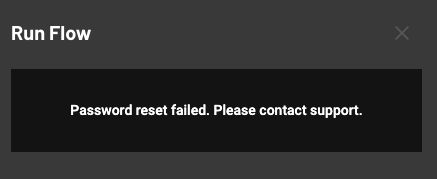 Custom error message for "User not found"