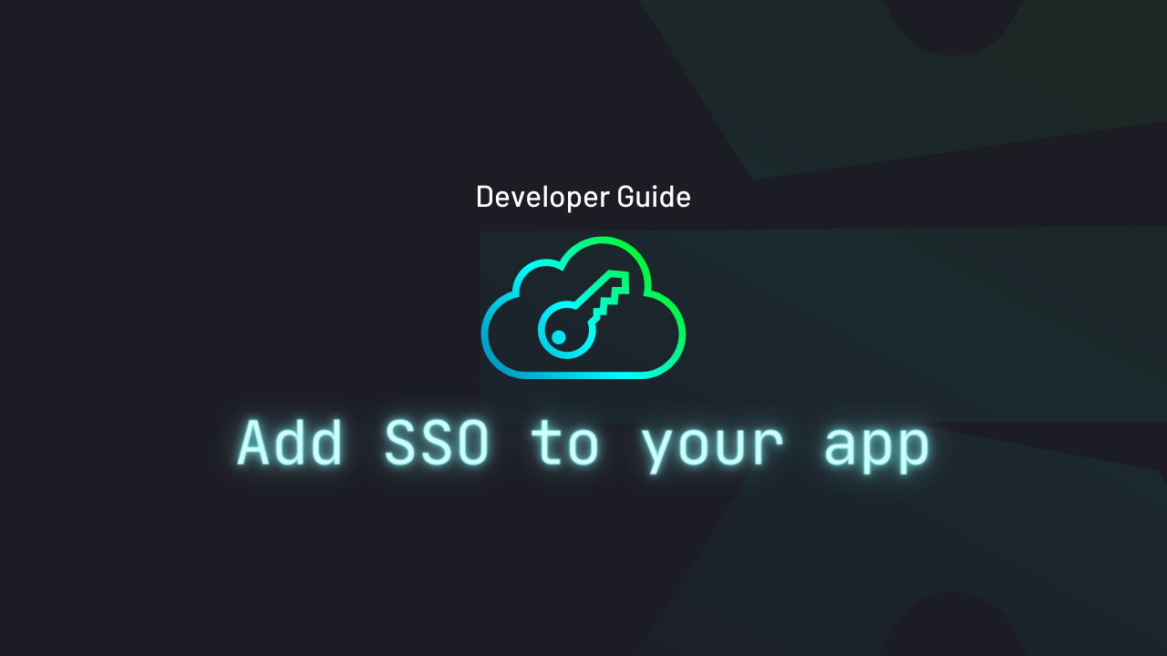 Developers guide SSO thumbnail