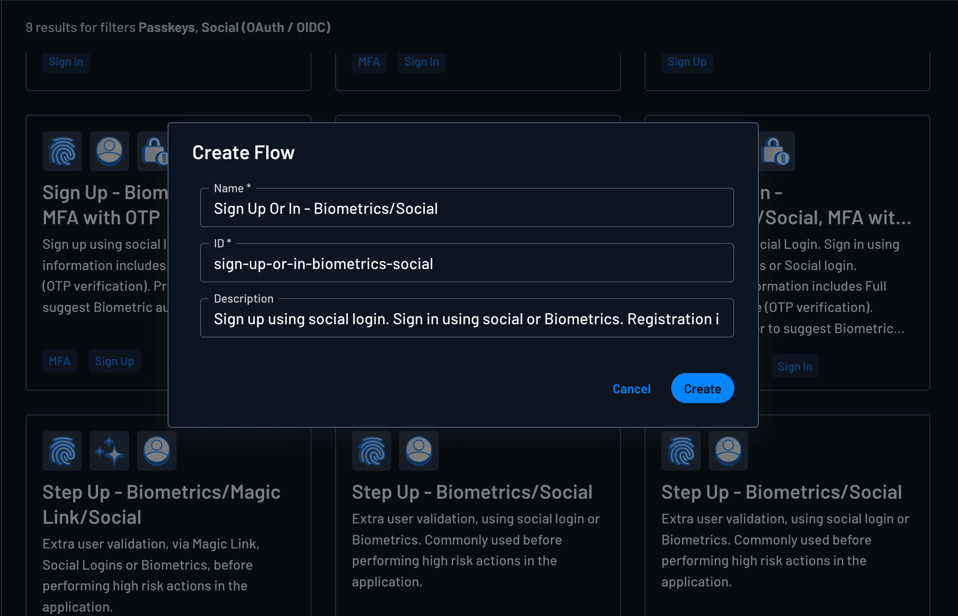 Fig: Creating the flow