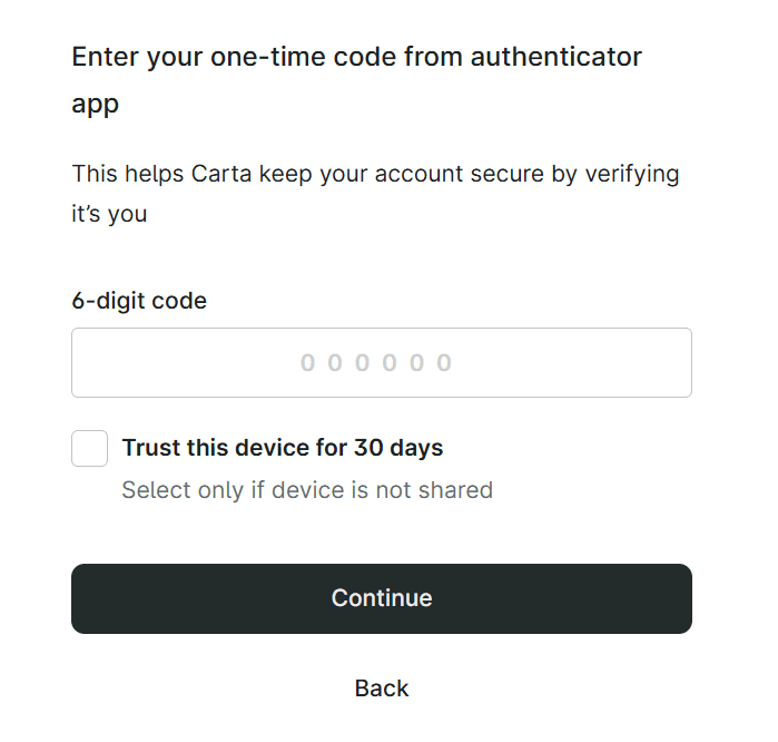 Fig: Login interface showing the option to "Remember me" for 30 days