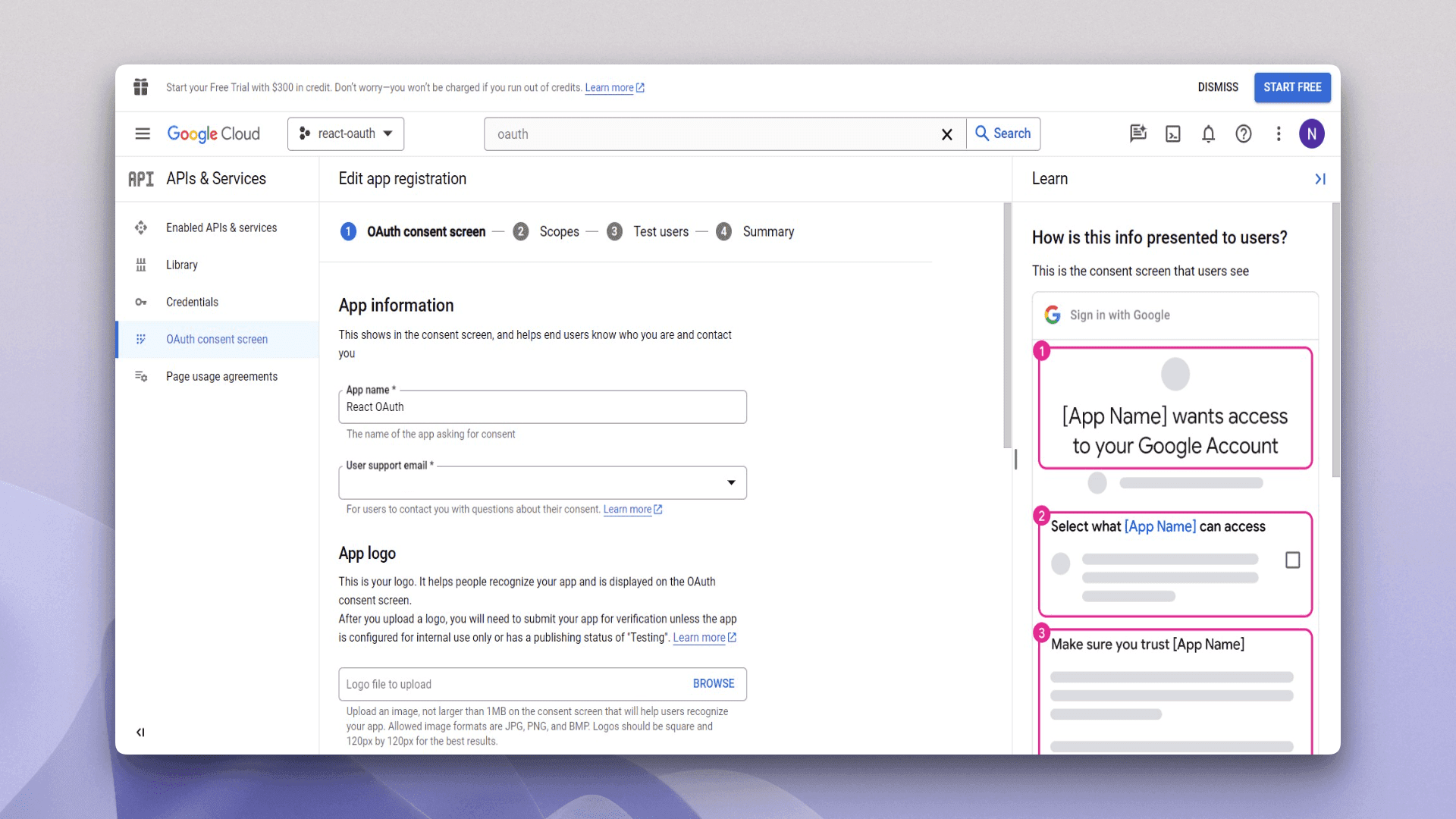 Adding OAuth 2.0 to React for Authentication & Authorization