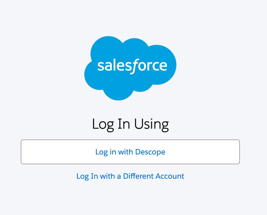 Add SSO to Your Salesforce Org With Descope
